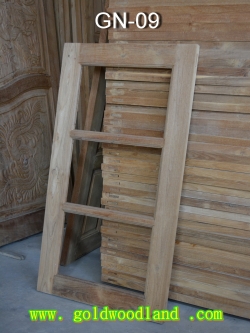 หน้าต่างไม้สัก GN-09