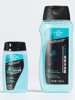 เจลอาบน้ำ + แชมพู หลังการว่ายน้ำแบบ 2-IN-1 Nabaiji แท้