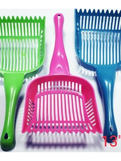 ตักทรายแมวใหญ่13"×6"