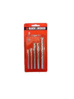 ดอกเจาะคอนกรีต BLACK&DECKER 5 EA. สว่านและดอกสว่าน BLACK&DECKER 5EA CONCRETE DRILL BIT