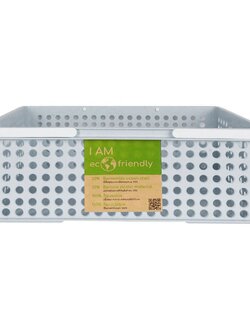 กล่องซ้อนได้ 5080M FRIENDLY สีฟ้า