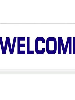 SC4-SA607 ป้ายอะคริลิค WELCOME