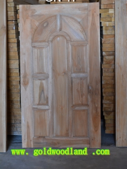 บานหน้าต่างไม้สัก GN-17