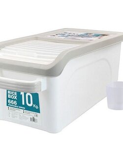 ถังข้าวสารพลาสติกอเนกสงค์ KECH 15 กก. เก็บอาหารโดยไม่มีกลิ่นออกมารบกวน