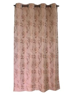 ผ้าม่าน EYELET CHILD FREEDOM STYLE DARLEY UV 145X220 ซม.สีส้ม ผ้าม่านประตู CURTAIN ผ้าม่านและมู่ลี่