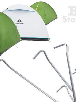 สมอบกสำหรับ ช่วยยึดเต็นท์ให้อยู่กับที่ (1ชุด มี 10 ตัว)