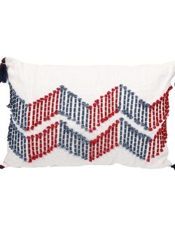 หมอนอิง HOME LIVING STYLE HOLA 14X20 นิ้ว สีขาว หมอนหนุนและหมอนข้าง