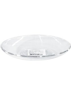 CHARNTAVAD จานรองแก้วใส Basic รุ่น 325 ขนาด 5.5 นิ้ว สีใส ปลอดภัยสำหรับใส่อาหารทั่วไป ทำความสะอาดง่าย