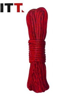 เชือก POLYESTER FITT 5 MMX20M RED ผลิตจากวัสดุคุณภาพดี