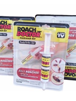 เจลกำจัดแมลงสาบ roach doctor เจลฆ่าแมลงสาบ ขนาด 30g ยาฆ่าแมลงสาบ ยากำจัดแมลงสาบ เจลกำจัดมด แมลงสาป เจลกำจัดแมลง ฆ่าแมลง