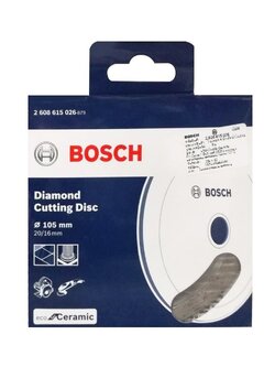 แผ่นตัดเพชร BOSCH ECO CERAMIC เครื่องมือตัดและอุปกรณ์ CUTTING DISC DIAMOND BOSCH ECO