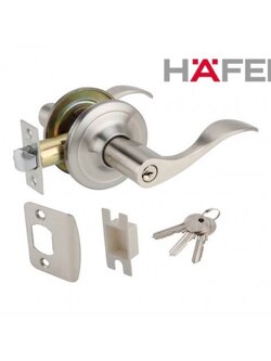 HAFELE ลูกบิดก้านโยกห้องทั่วไป สีสแตนเลส 489.10.796 489.10.798 489.10.194 ห้องน้ำ 489.10.800