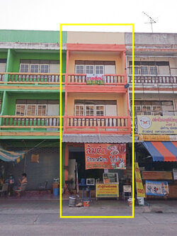 75023-ขายอาคารพาณิชย์ ถนนพระยาสัจจา เสม็ด ชลบุรี