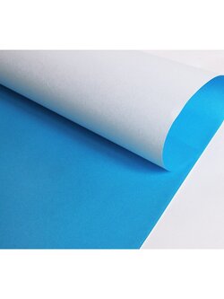 PP-110 สีฟ้าอ่อน กระดาษโปสเตอร์สี 1 หน้า หนา60แกรม/แพ็ค 20 แผ่น