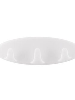 ตะขอแขวนผ้า COMMAND XA006713342 สีขาว ตะขอแขวนติดผนัง ตะขอ ตะขอแขวน ตะขอติดผนัง