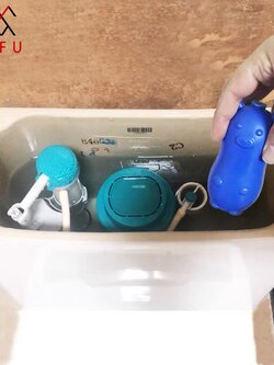 PINFU_ ก้อนดับกลิ่นสำหรับห้องน้ำ ถังชักโครก รูปหมี (K-407)