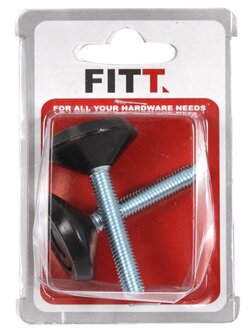 อะไหล่ เฟอร์นิเจอร์ สกรูปรับระดับ FIXED AS-81 8MM ADJUSTABLE GLIDE AS-81 8MM