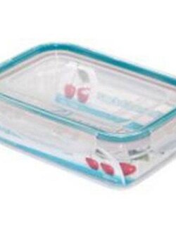 กล่องอาหารเหลี่ยม SAFE&LOCK NEW1336 0.8 ลิตร FOOD CONTAINER PP SQUARE 0.8L SAFE&LOCK