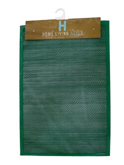 พรมปูพื้น พรมเช็ดเท้า พรมปูพื้น พรมภายนอก พรมเช็ดเท้าดักฝุ่น Z 48X68 เขียว HLS