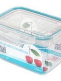กล่องอาหารเหลี่ยม SAFE&LOCK NEW1337 1.7 ลิตร FOOD CONTAINER PP SQUARE 1.7L SAFE&LOCK