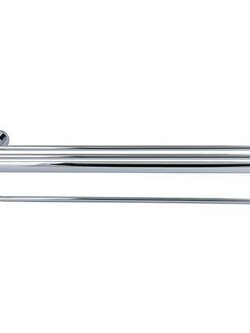 ชั้นวางพร้อมราว KOHLER K-97896T-CP สีโครม ราวตากผ้า ราวแขวนผ้า ราวแขวน ราวแขวนเสื้อผ้า