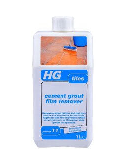 น้ำยาขจัดคราบยาแนวพื้นกระเบื้อง HG 1 มล. SUPER REMOVER NATURAL STONE 1L HG