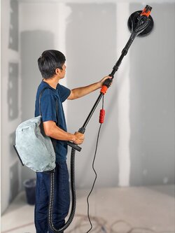 !!สินค้าขายดี!! เครื่องขัดผนัง ขัดเพดาน เครื่องขัดผิวปูน Drywall Sander