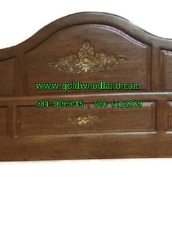 เตียงนอนไม้สัก ลาย 33