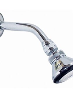 HANG ฝักบัวก้านแข็ง รุ่น WS-411 สีโครมเมี่ยม ทนทาน น้ำไม่รั่วซึมง่าย ดีไซน์สวยโดดเด่น