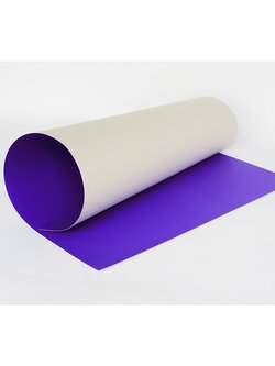 PP313 สีม่วงเข้ม กระดาษโปสเตอร์แข็งสีหน้าเดียว 52X77 ซม. แพ็ค 10 แผ่น