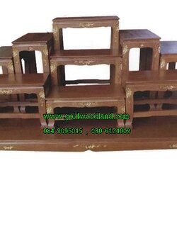 โต๊ะหมูบูชาไม้สัก 17