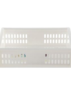 กล่องซ้อนได้ 24.2x16.3x6.8 ซม. DT-02 สีขาว