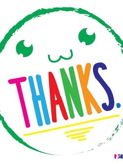 ป้าย Thanks