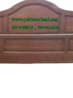 เตียงนอนไม้สัก ลาย 43
