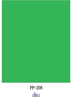 สีเขียว กระดาษโปสเตอร์สี 2 หน้า 20 แผ่น PP208