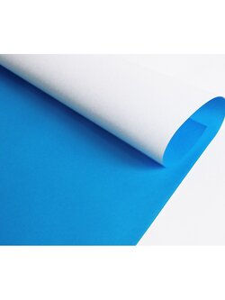PP-111 สีฟ้า กระดาษโปสเตอร์สี 1 หน้า หนา60แกรม/แพ็ค 20 แผ่น