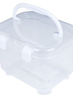 กล่องหูหิ้ว UNI-WARE 4750 16.5x21.3x14.4 ซม. สีขาว