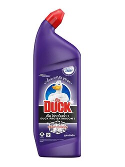 น้ำยาทำความสะอาดฆ่าเชื้อ เป็ดโปร H1N1 700 มล. สีม่วง LIQUID CLEANER ANTI DUCK H1N1 700ML PURPLE