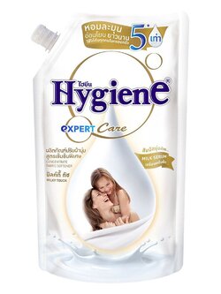 น้ำยา ปรับผ้านุ่ม ผ้า 540ml ไฮยีน มิลค์กี้ ทัช อุปกรณ์และผลิตภัณฑ์ซักรีด Milk Serum เซรั่มนมเข้มข้น