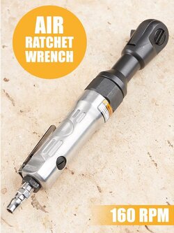 !!สินค้าขายดี!! ด้ามฟรีบล็อคลม เครื่องยิงบล็อคลม ชุดบล็อกลมกันกระแทก Air Ratchet Wrench
