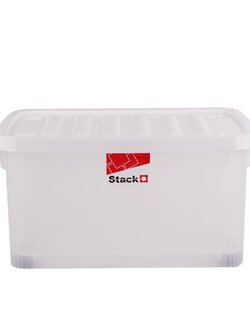 กล่องเก็บของ 42 ลิตร 2000 STACKO สีขาว