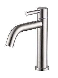 EIDOSA ก๊อกน้ำเย็นอ่างล้างหน้า รุ่น EI 3654111 สีสเตนเลส ทนทาน น้ำไม่รั่วซึมง่าย ดีไซน์สวยโดดเด่น