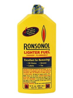 น้ำมันไฟแช็ค ทำความสะอาด รอนสัน 355 มล. LIGHTER FUEL RONSONOL 355ML