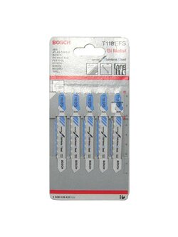 ใบเลื่อยจิ๊กซอ BOSCH T118EFS เครื่องมือเลื่อยและอุปกรณ์ BOSCH T118EFS JIGSAW BLADE