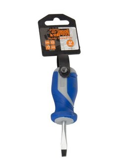 GIANT KINGKONG PRO ไขควงหัวโตปากแบนด้ามแม่เหล็ก รุ่น KKP20141 สีน้ำเงิน - เทา ไขควง