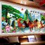 ม้า8ตัว มงคล ครอสติสปักสำเร็จ144x57cm ไม่รวมกรอบ งานฝีมือ DIY