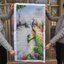 ปลาคราฟ ดอกบัว ชุดปักครอสติช พิมพ์ลาย ครอสติสจีน งานฝีมือ DIY
