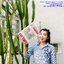 นกคู่ดอกไม้สวยงาม ชุดปักครอสติช พิมพ์ลาย ครอสติสจีน งานฝีมือ DIY