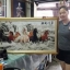 นกกางเขน ชุดปักครอสติส พิมพ์ลาย ครอสติสจีน งานฝีมือทำที่บ้าน DIY