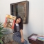 ฝูงผีเสื้อ ชุดปักครอสติส พิมพ์ลาย ครอสติสจีน งานฝีมือทำที่บ้าน DIY